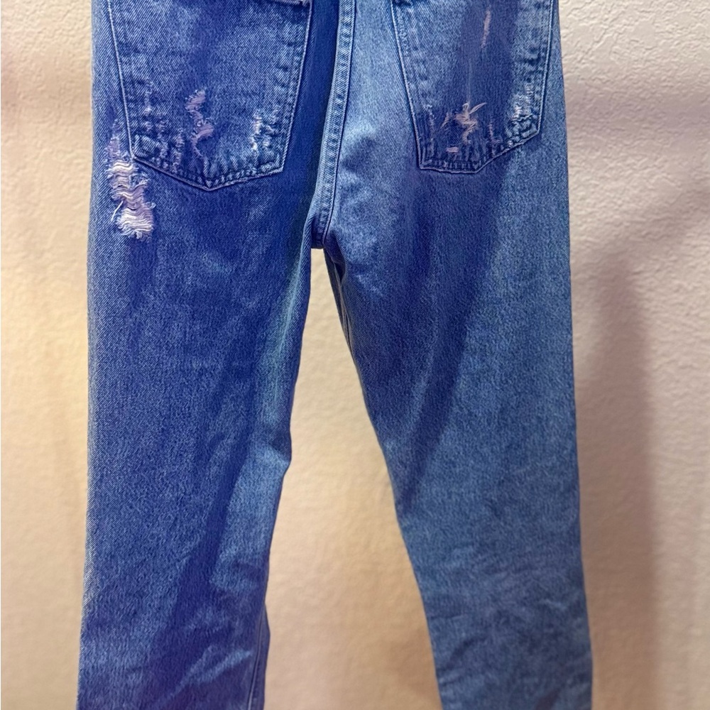 AGOLDE 90's Mid Rise Loose Fit Jeans in Fall Out - Picture 2 of 6